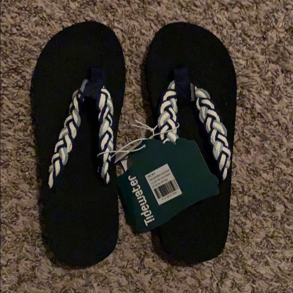 Navy Blue Sandals